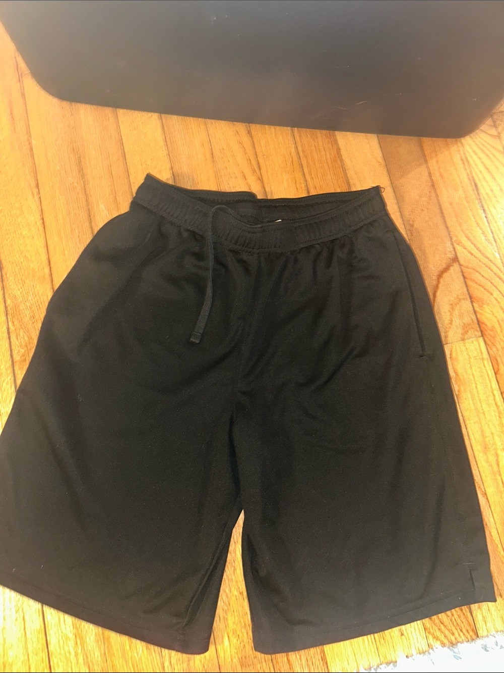Champion Black Athletic Drawstring Performance Shorts